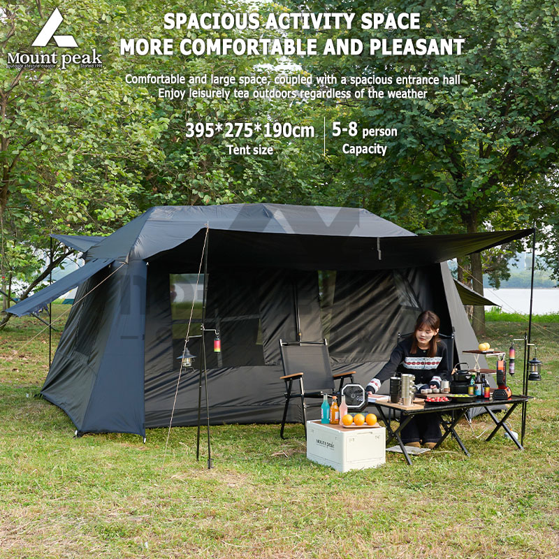 Emergency Mylar Tent - Mount Peak Automatische grote kampeertent 3-8