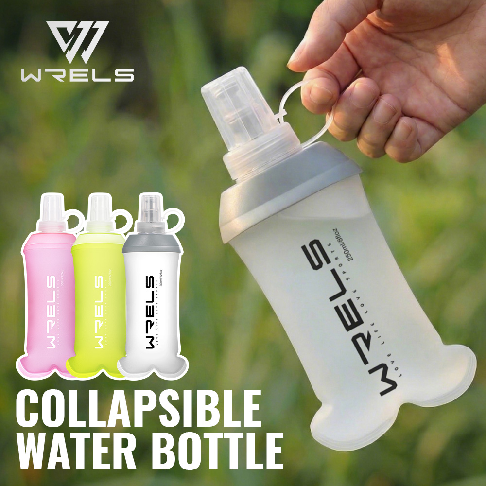 Water Bag Collapsible - WRELS 190ml 250ml 350ml 500ml Waterfles