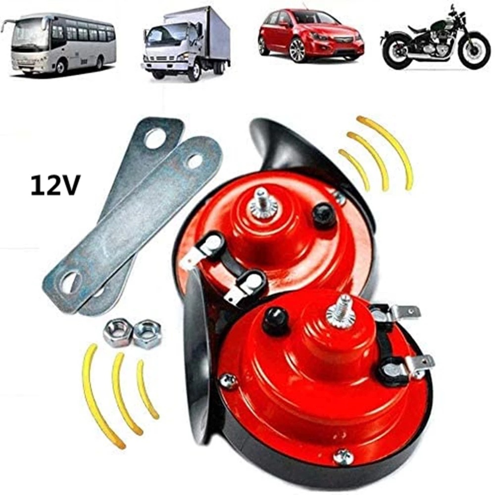 Emergency Whistle Loud - 12V Super Luid Auto 300db Dual