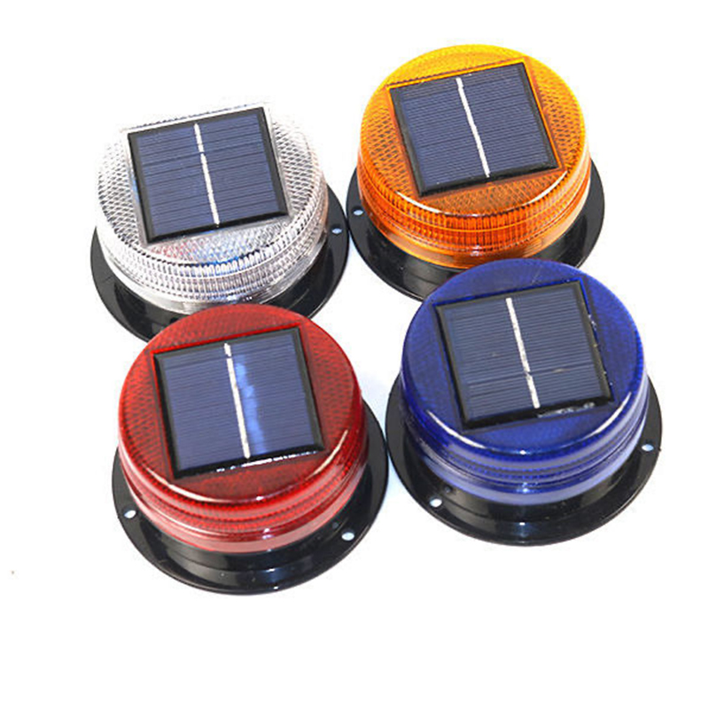 Sos Light Strobe - Solar LED magnetisch waarschuwingslampje auto vrachtwagen