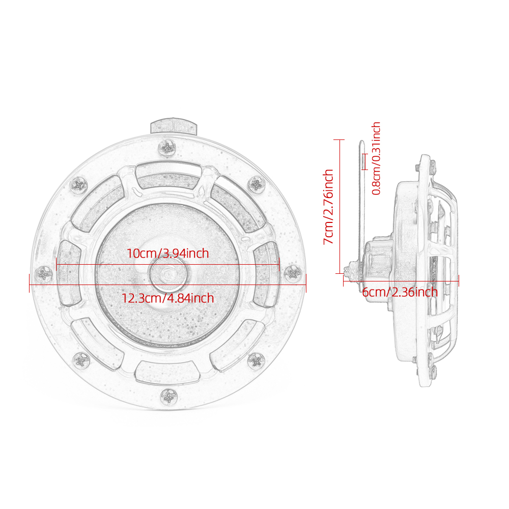 Auto Hoorn 12V 110DB Super Lui - Emergency Whistle Loud recensie en prijs