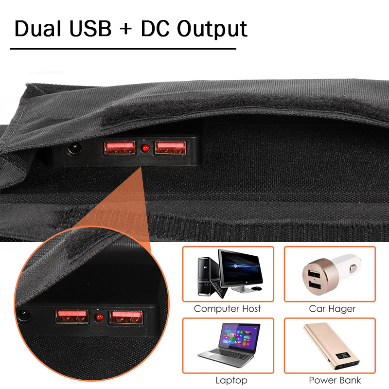 25W 100W opvouwbare USB-zonnep - Solar Emergency Charger recensie en prijs