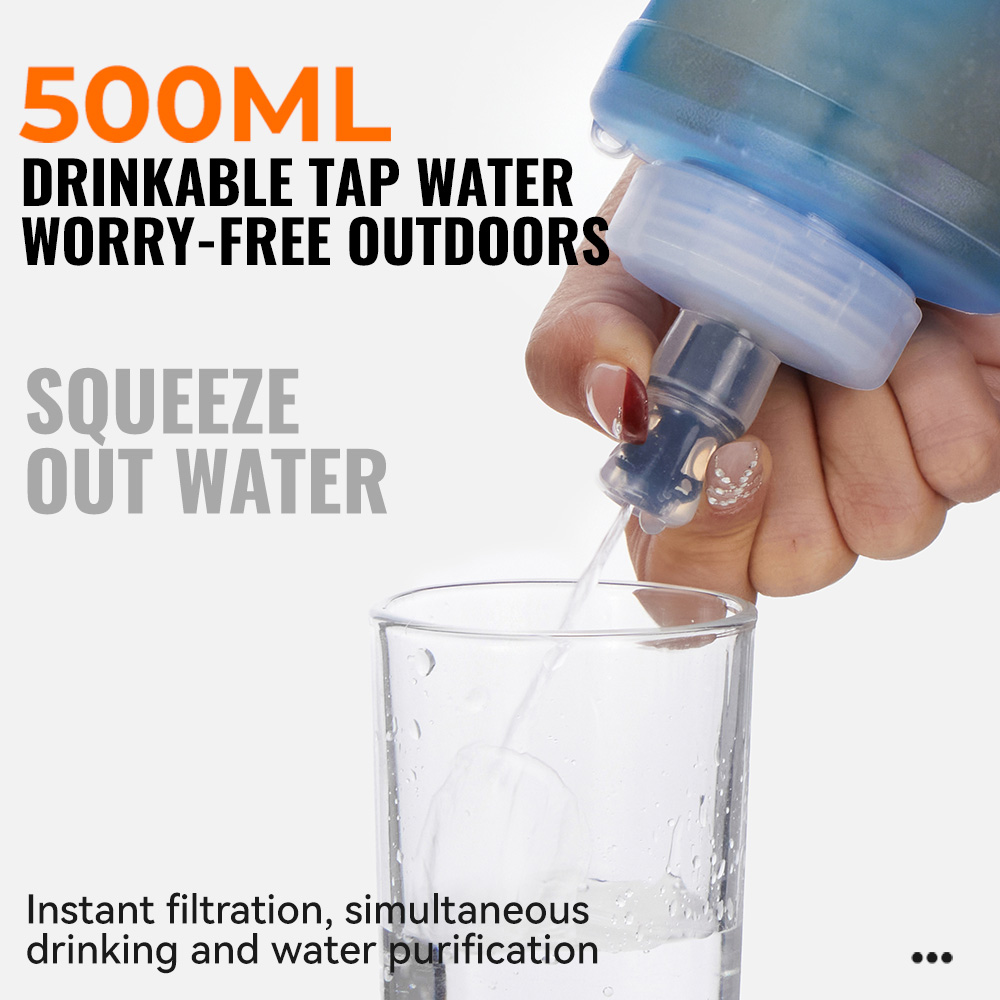 WRELS Waterfilterfles Opvouwba - Water Bag Collapsible recensie en prijs