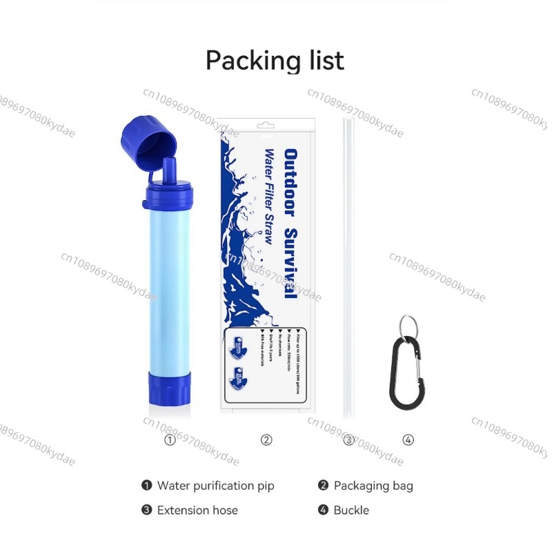 Waterzuiveringsapparatuur Buit - Water Purification Straw recensie en prijs