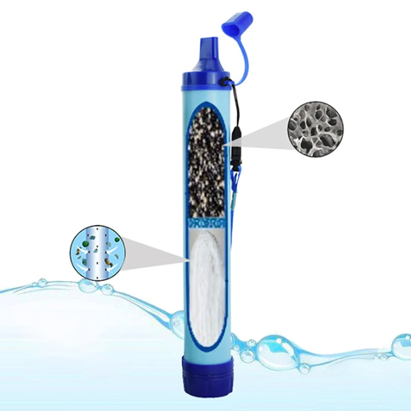 Outdoor Mini Waterfilter Stro  - Water Purification Straw recensie en prijs