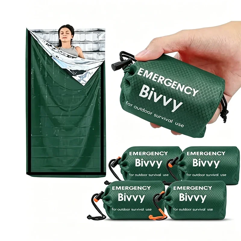 Noodslaapzak, PE-aluminiumfoli - Bivy Bag Emergency recensie en prijs