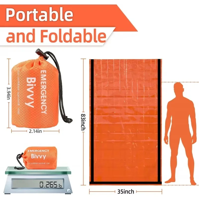Noodslaapzak, PE-aluminiumfoli - Bivy Bag Emergency recensie en prijs