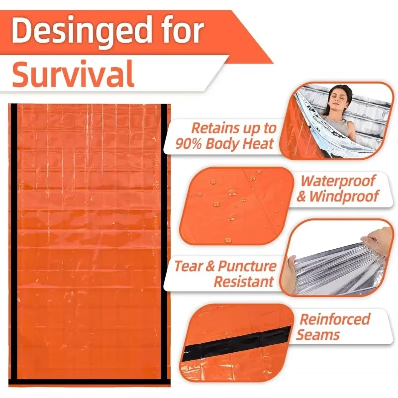 Noodslaapzak, PE-aluminiumfoli - Bivy Bag Emergency recensie en prijs