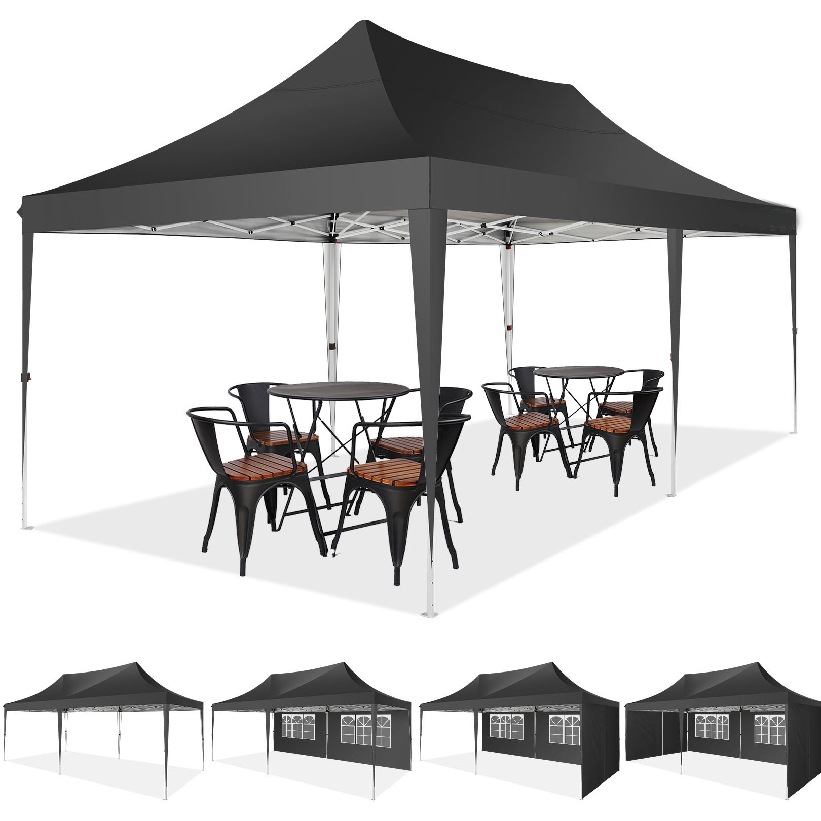 10x20 Pop-up partytent met 6 z - Emergency Mylar Tent recensie en prijs