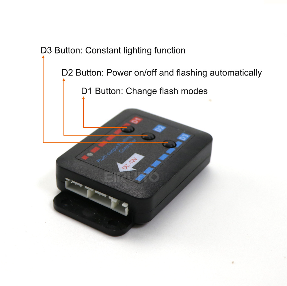 4x 3 LED Grill Auto LED Strobo - Sos Light Strobe recensie en prijs